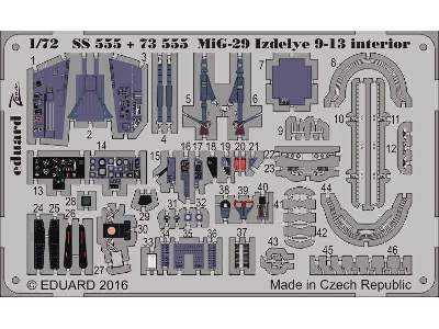MiG-29 Izdelye 9-13 1/72 - Zvezda - zdjęcie 2