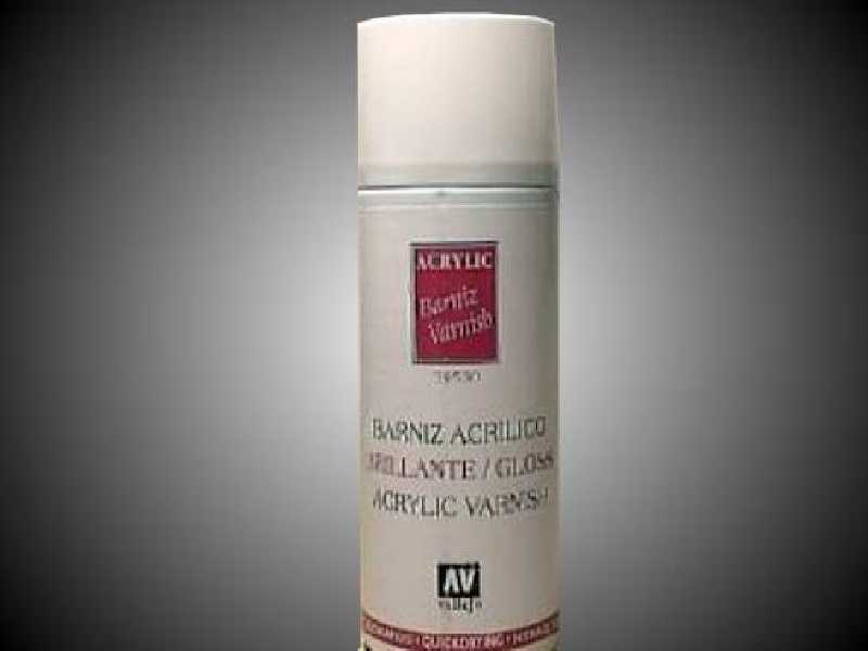 Lakier akrylowy bezbarwny, błyszczący - spray - Gloss Varnish - zdjęcie 1 Lakier akrylowy bezbarwny, błyszczący - spray - Gloss Varnish - zdjęcie 1