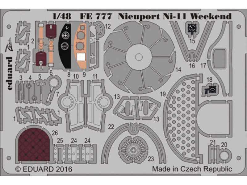 Nieuport Ni-11 Weekend 1/48 - Eduard - zdjęcie 1 Nieuport Ni-11 Weekend 1/48 - Eduard - zdjęcie 1