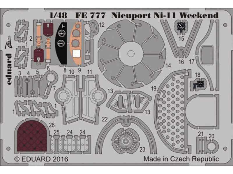 Nieuport Ni-11  Weekend 1/48 - Eduard - zdjęcie 1