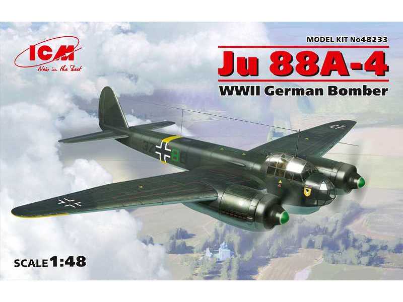 Ju 88A-4 - niemiecki bombowiec - II W.Ś. - zdjęcie 1 Ju 88A-4 - niemiecki bombowiec - II W.Ś. - zdjęcie 1