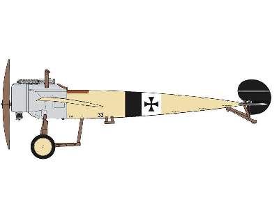 Fokker E.II - R.A.F. BE2C - zestaw podarunkowy - 2 modele - zdjęcie 5