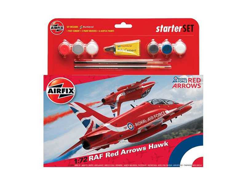 RAF Red Arrows Hawk 2015 - zestaw startowy - zdjęcie 1 RAF Red Arrows Hawk 2015 - zestaw startowy - zdjęcie 1