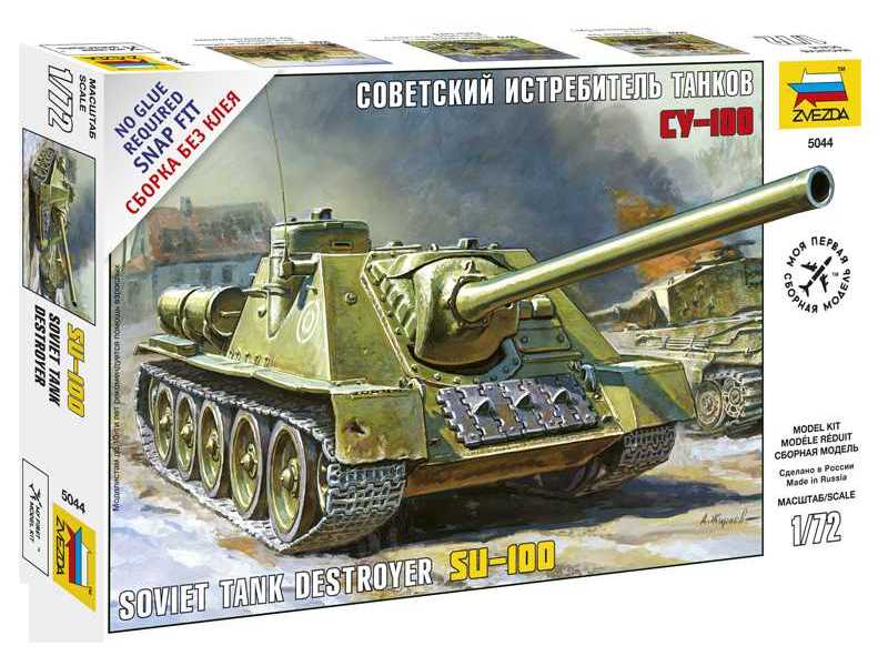 SU-100 Radziecki niszczyciel czołgów - zdjęcie 1 SU-100 Radziecki niszczyciel czołgów - zdjęcie 1