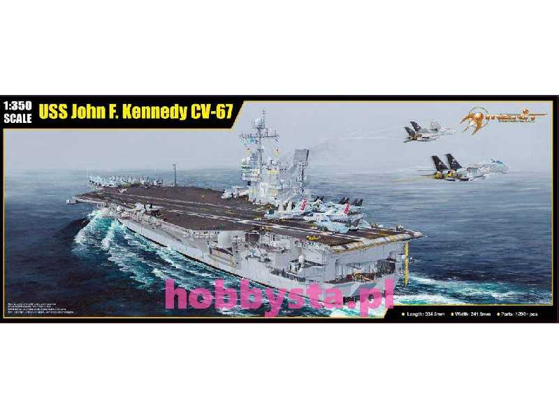 Lotniskowiec USS John F. Kennedy CV-67 - zdjęcie 1 Lotniskowiec USS John F. Kennedy CV-67 - zdjęcie 1
