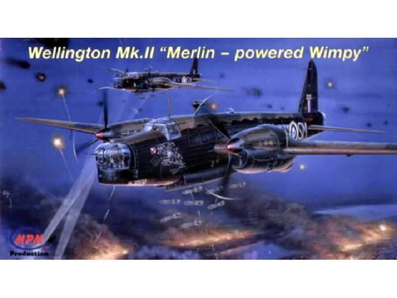 Bombowiec Wellington Mk.II Merlin "powered Wimpy" - zdjęcie 1 Bombowiec Wellington Mk.II Merlin "powered Wimpy" - zdjęcie 1