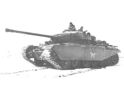 Czołg brytyjski Centurion Mk.3 - Wojna Koreańska - zdjęcie 16