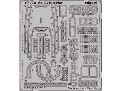 Su-33 interior 1/48 - Kinetic - zdjęcie 2