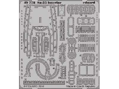 Su-33 interior 1/48 - Kinetic - zdjęcie 2