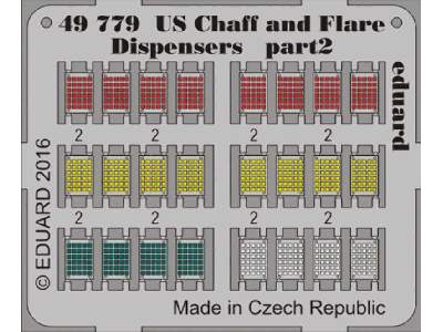 US Chaff and Flare Dispensers 1/48 - zdjęcie 1