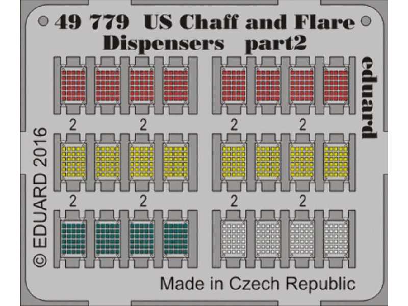 US Chaff and Flare Dispensers 1/48 - zdjęcie 1 US Chaff and Flare Dispensers 1/48 - zdjęcie 1