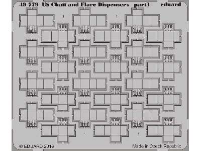 US Chaff and Flare Dispensers 1/48 - zdjęcie 2