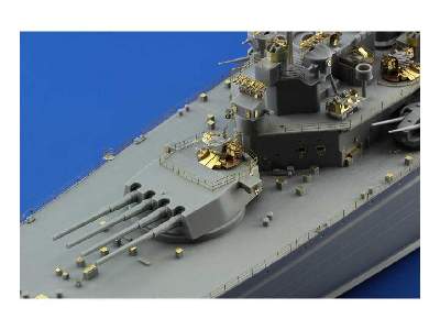 HMS King George V cranes & railings 1/350 - Tamiya - zdjęcie 5