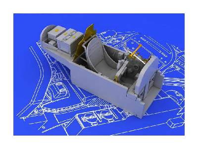 P-38J cockpit 1/48 - Academy - zdjęcie 9