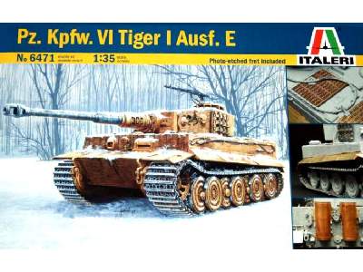 Czołg Tygrys - Pz. Kpfw. VI Tiger I Ausf E. - zdjęcie 1