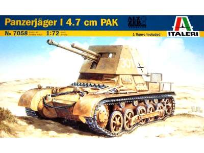 Niszczyciel czołgów Panzerjager I z działkiem 4.7 cm Pak - zdjęcie 1
