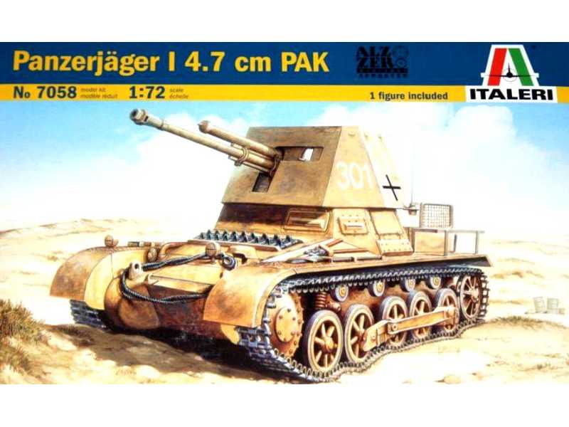 Niszczyciel czołgów Panzerjager I z działkiem 4.7 cm Pak - zdjęcie 1 Niszczyciel czołgów Panzerjager I z działkiem 4.7 cm Pak - zdjęcie 1