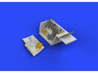 Bf 109G-5 cockpit 1/48 - Eduard - zdjęcie 3