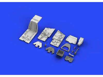 Bf 109G-5 cockpit 1/48 - Eduard - zdjęcie 4