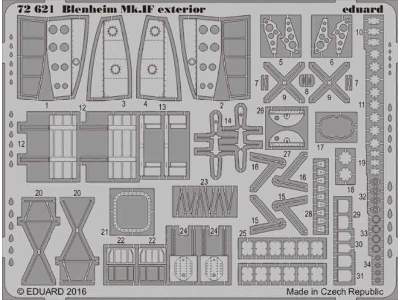 Blenheim Mk. IF exterior 1/72 - Airfix - zdjęcie 1