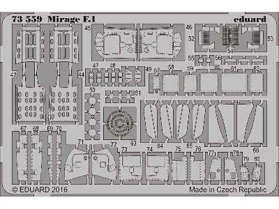 Mirage F.1 1/72 - Special Hobby - zdjęcie 2