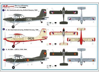 L-60/K-60 wojskowy - Czechosłowacja, NRD - zdjęcie 2