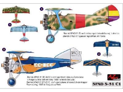 Bleriot Spad 51C1 Hiszpania - zdjęcie 2