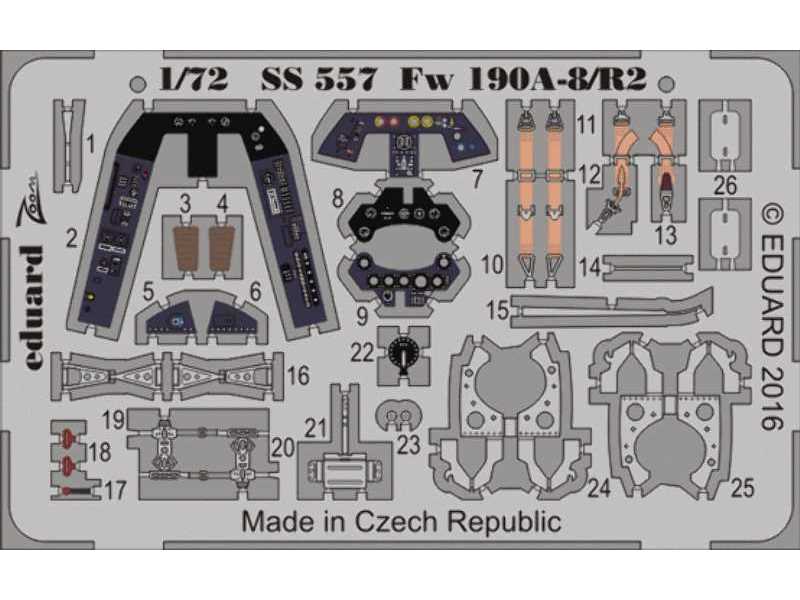 Fw 190A-8/ R2 Weekend 1/72 - Eduard - zdjęcie 1 Fw 190A-8/ R2 Weekend 1/72 - Eduard - zdjęcie 1