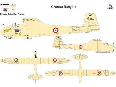 Szybowiec Grunau Baby IIb - Francja 2 - zdjęcie 4