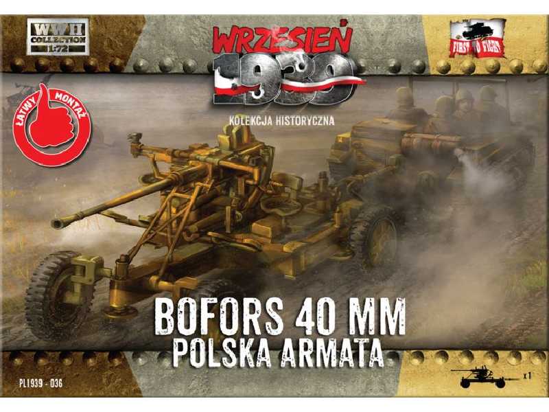 Bofors 40mm - polska armata przeciwlotnicza - zdjęcie 1