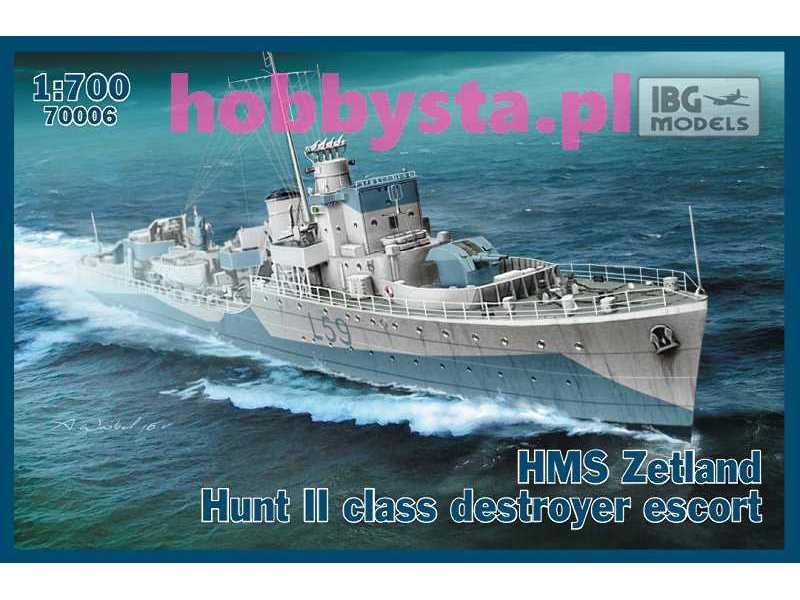 HMS Zetland 1942 niszczyciel eskortowy typu Hunt II - zdjęcie 1 HMS Zetland 1942 niszczyciel eskortowy typu Hunt II - zdjęcie 1