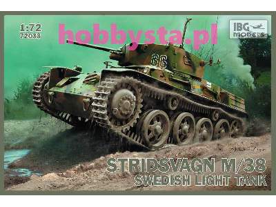 Stridsvagn m/38 - lekki czołg szwedzki - zdjęcie 1