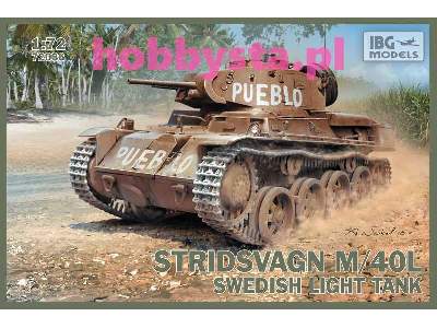 Stridsvagn m/40 - lekki czołg szwedzki - zdjęcie 1