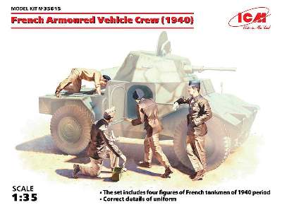 Załoga francuskiego pojazdu pancernego - 1940 - zdjęcie 10