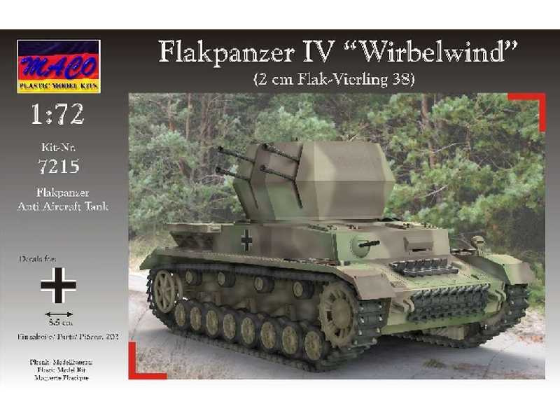 Flakpanzer IV Wirbelwind - 2cm flakvierling 38 - zdjęcie 1 Flakpanzer IV Wirbelwind - 2cm flakvierling 38 - zdjęcie 1