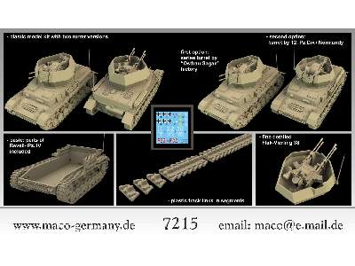 Flakpanzer IV Wirbelwind - 2cm flakvierling 38  - zdjęcie 2