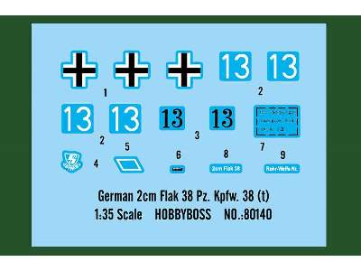 German 2cm Flak 38 Pz.Kpfw .38 (t) - zdjęcie 3