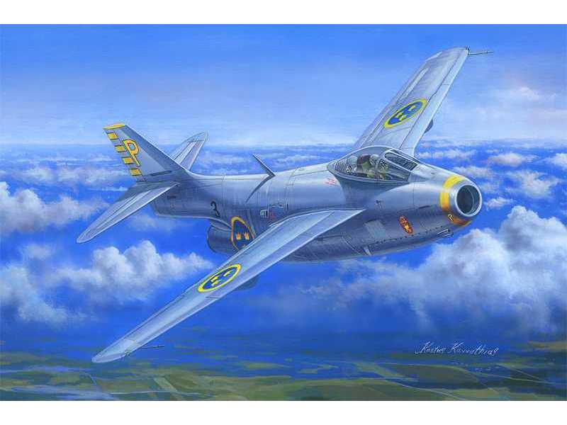 Saab J-29B Tunnan - zdjęcie 1 Saab J-29B Tunnan - zdjęcie 1