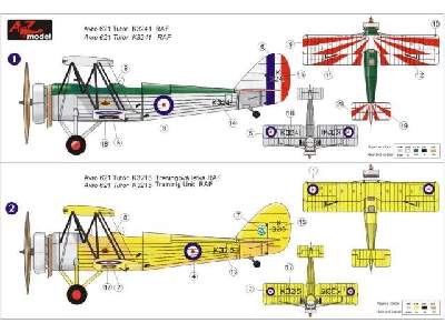 Avro 621 Tutor - treningowy - RAF - zdjęcie 2
