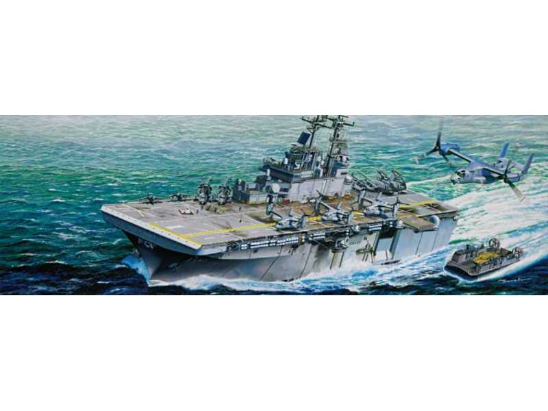 USS Wasp LHD-1 - uniwersalny okręt desantowy - zdjęcie 1 USS Wasp LHD-1 - uniwersalny okręt desantowy - zdjęcie 1
