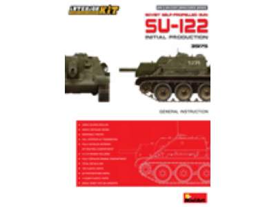 SU-122 początkowa produkcja - model z wnętrzem - zdjęcie 4