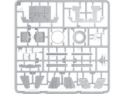 SU-122 początkowa produkcja - model z wnętrzem - zdjęcie 5