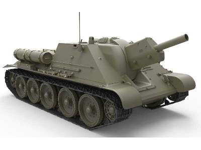 SU-122 początkowa produkcja - model z wnętrzem - zdjęcie 79