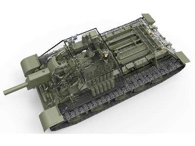 SU-122 początkowa produkcja - model z wnętrzem - zdjęcie 89