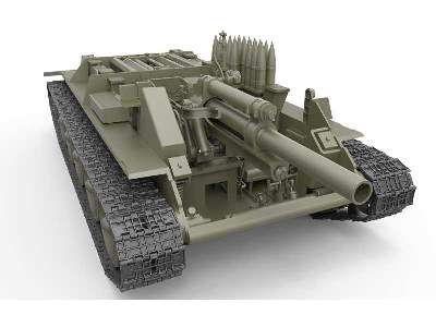 SU-122 początkowa produkcja - model z wnętrzem - zdjęcie 94