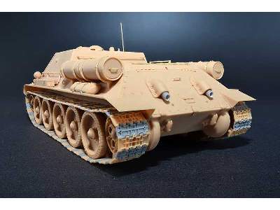 SU-122 początkowa produkcja - model z wnętrzem - zdjęcie 97