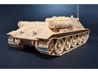 SU-122 początkowa produkcja - model z wnętrzem - zdjęcie 100