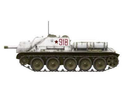 SU-122 początkowa produkcja - model z wnętrzem - zdjęcie 119
