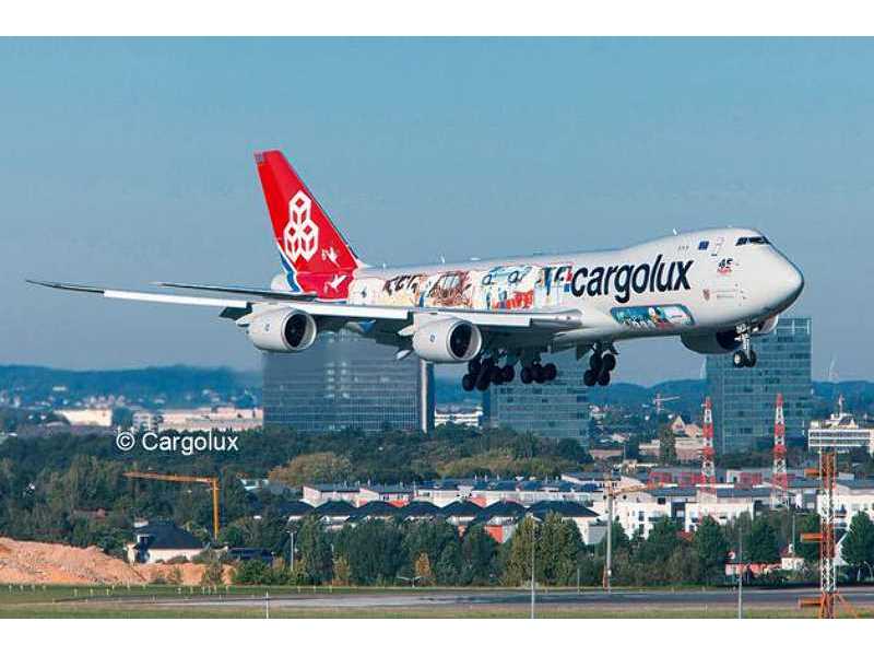 Boeing 747-8F Cargolux Cutaway - zdjęcie 1 Boeing 747-8F Cargolux Cutaway - zdjęcie 1