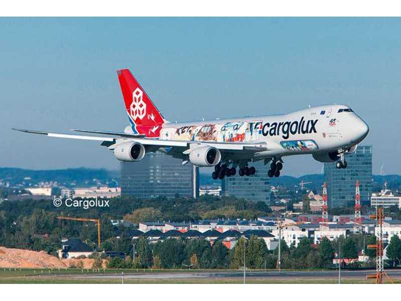 Boeing 747-8F Cargolux  Cutaway - zdjęcie 1